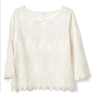GAP Eyelet Women's Blouse